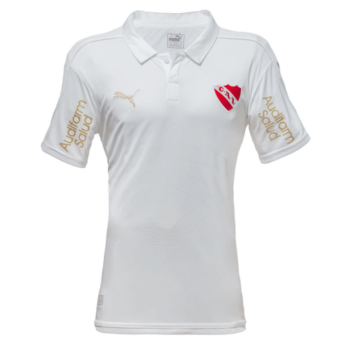 2017-18 CA Independiente Away White Soccer Jersey Shirt